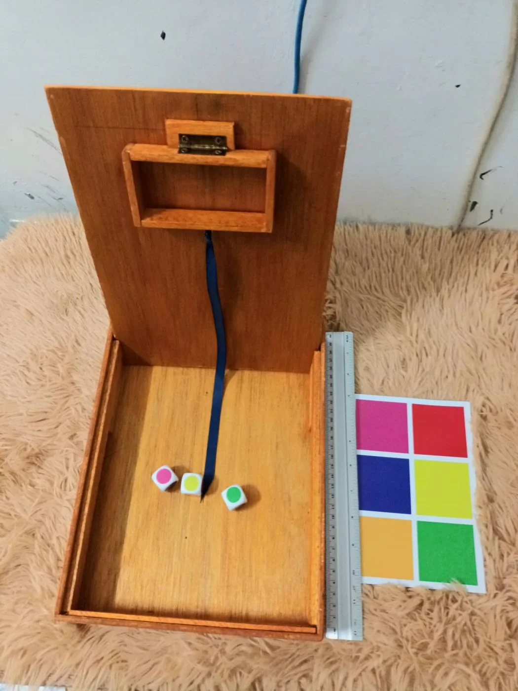 Peryahan 3-Dice Color Game Board