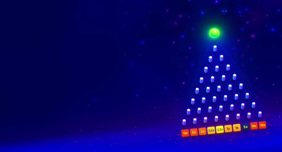 Plinko Pyramid Board Physics