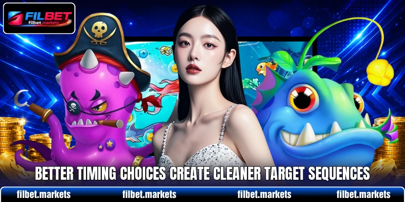Better timing choices create cleaner target sequences