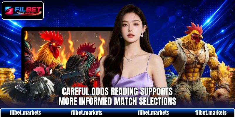Careful odds reading supports more informed match selections Careful odds reading supports more informed match selections