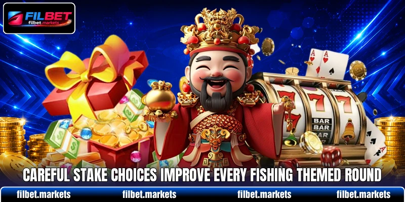 Careful stake choices improve every fishing themed round