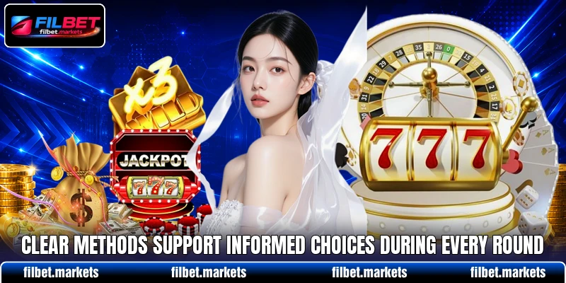 Clear methods support informed choices during every round Clear methods support informed choices during every round