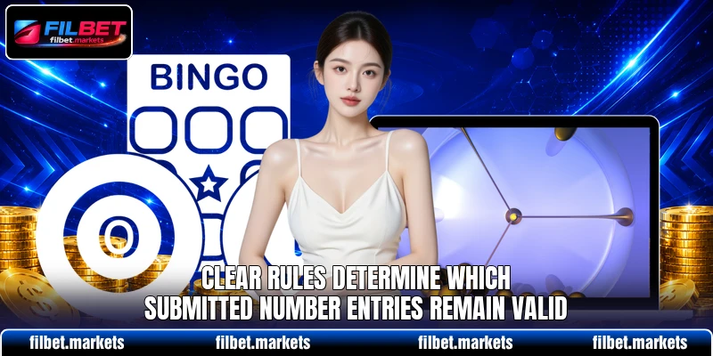 Clear rules determine which submitted number entries remain valid Clear rules determine which submitted number entries remain valid