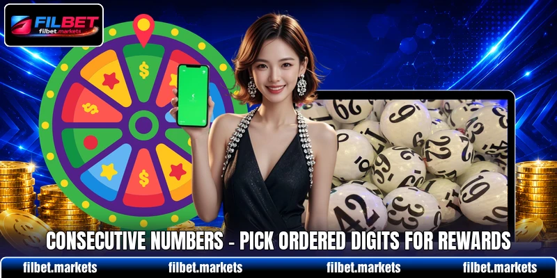 Consecutive Numbers - Pick Ordered Digits For Rewards