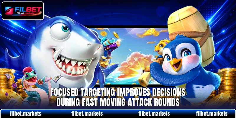 Focused targeting improves decisions during fast moving attack rounds Focused targeting improves decisions during fast moving attack rounds