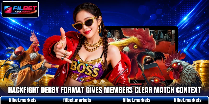 Hackfight Derby format gives members clear match context Hackfight Derby format gives members clear match context