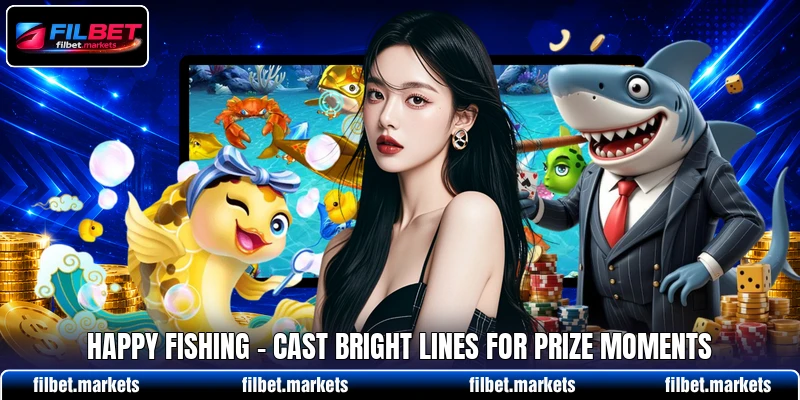 Happy Fishing - Cast Bright Lines For Prize Moments