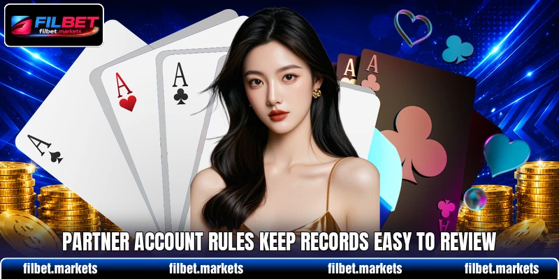 Partner account rules keep records easy to review Partner account rules keep records easy to review
