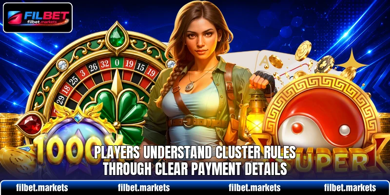 Players understand cluster rules through clear payment details Players understand cluster rules through clear payment details