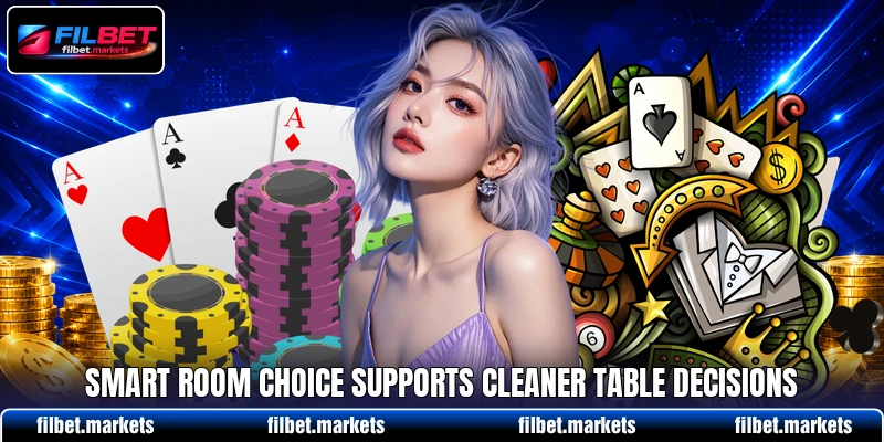 Smart room choice supports cleaner table decisions Smart room choice supports cleaner table decisions