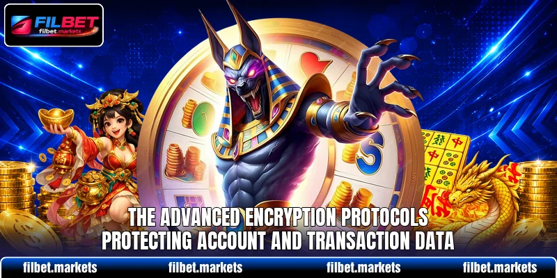 The advanced encryption protocols protecting account and transaction data The advanced encryption protocols protecting account and transaction data