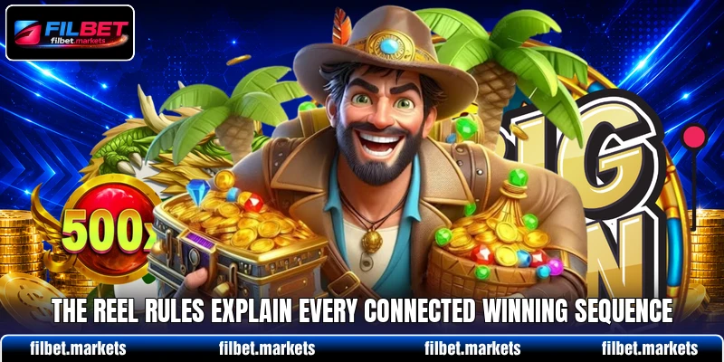 The reel rules explain every connected winning sequence The reel rules explain every connected winning sequence